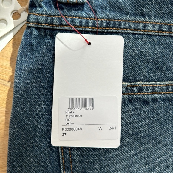 NWT Khaite Albi Jean - Picture 3 of 5